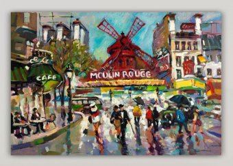 Tablou canvas - Moulin Rouge