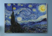 Tablou canvas - Noapte instelata -  Vincent van Gogh