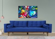 Tablou canvas - Pom abstract