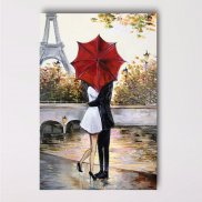 Tablou canvas - Sub umbrela...