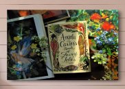 Tablou canvas -Carti de povesti si flori