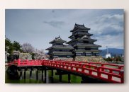 Tablou canvas -Matsumoto Castle - Japan