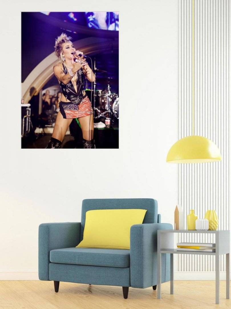 Poster muzica Miley Cyrus in concert 