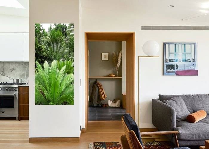 Autocolant - Detaliu padure tropicala