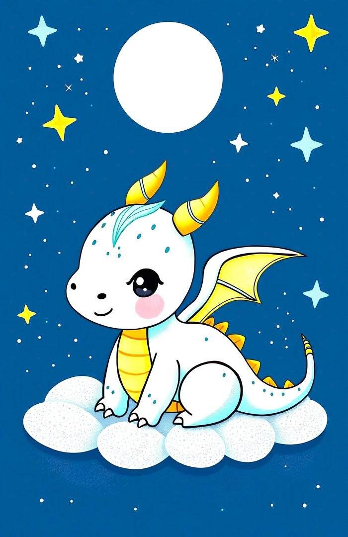 Baby dragon - Foto Poster