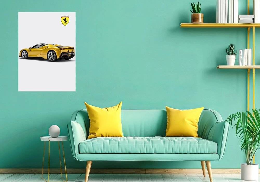 Ferrari SF 90 Stradale Spider - Foto Poster