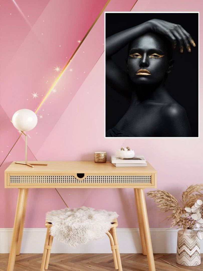 Poster beauty-Makeup aur si contraste 