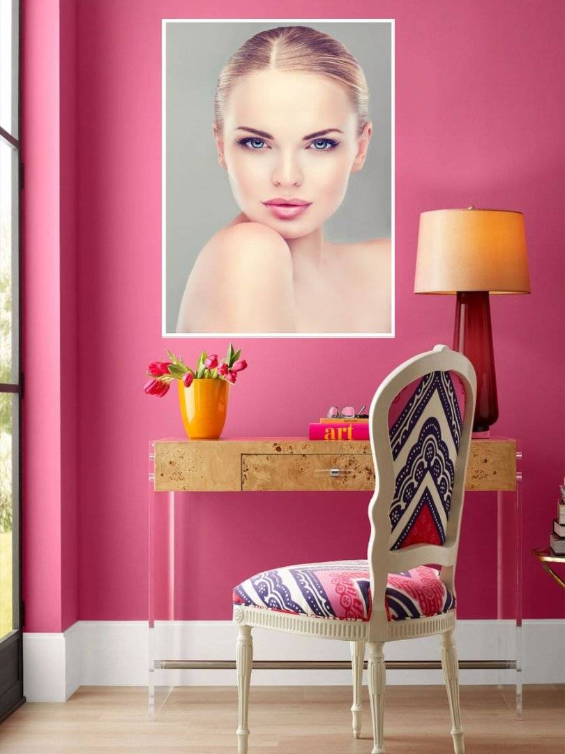 Poster beauty-Makeup model 