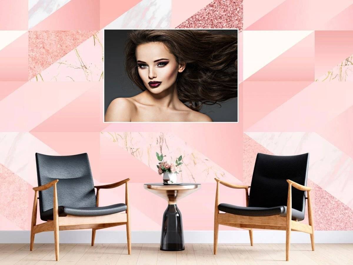 Poster beauty-Coafura pentru par lung 