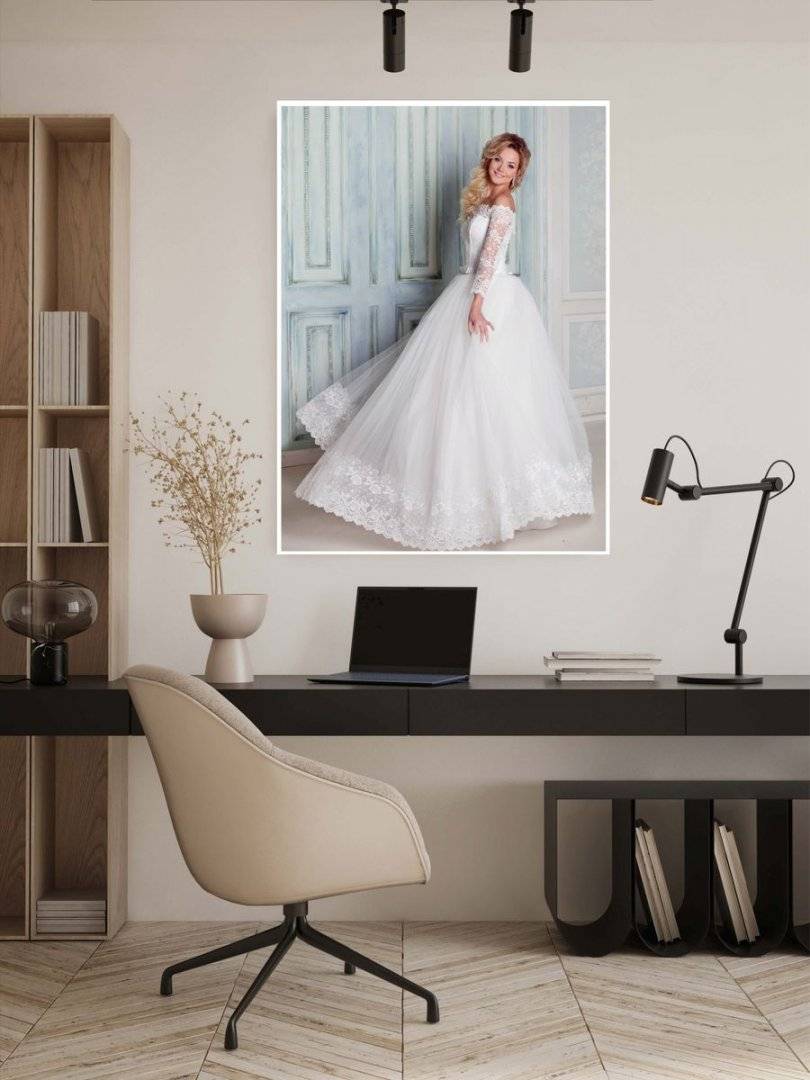 Poster beauty-Model in rochie de mireasa 