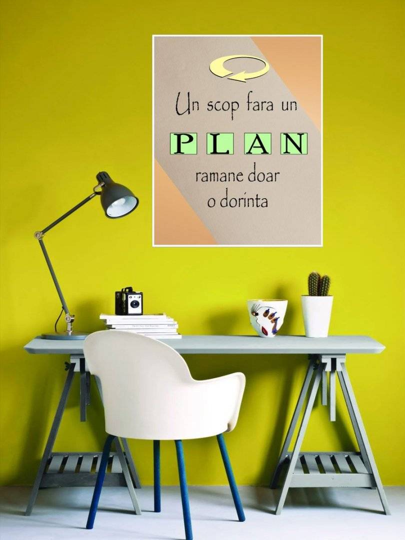 Poster motivational - Planificare