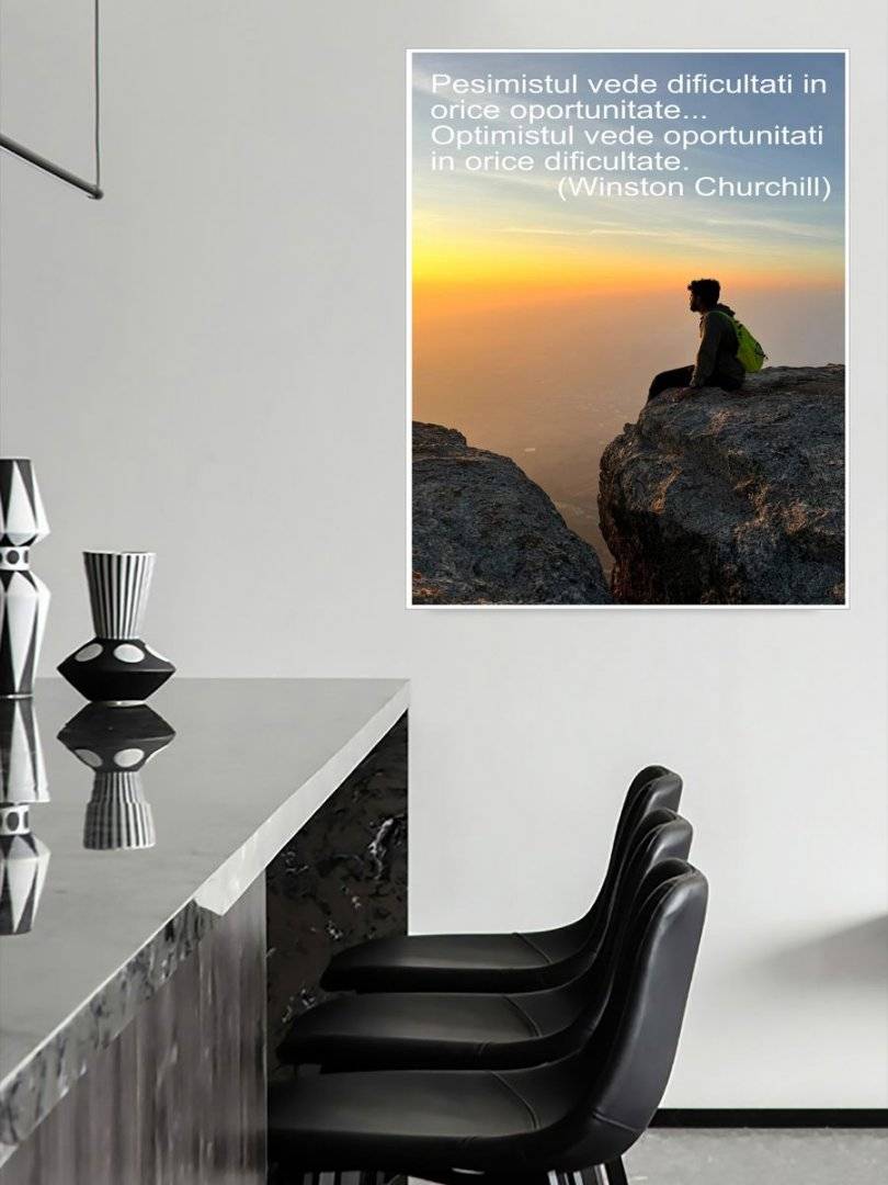 Poster motivational - Optimism