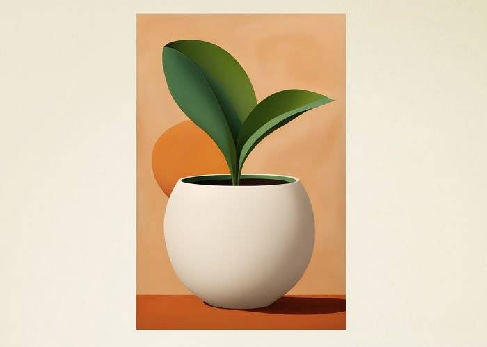 Planta tanara - Foto Poster