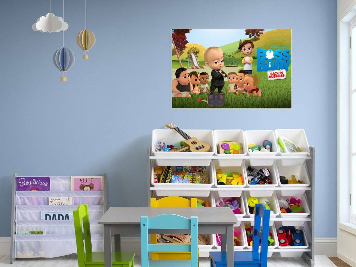 Poster copii-Baby Boss-foto poster decorativ