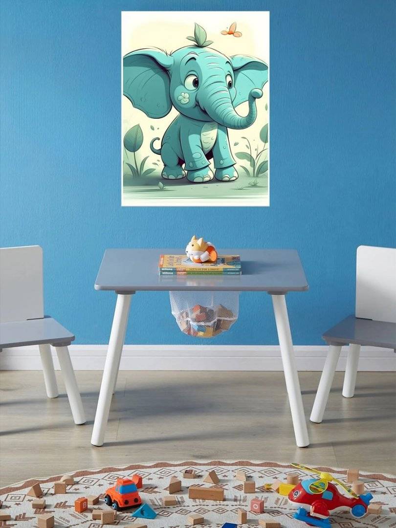 Poster copii-Elefantel-foto poster decorativ 