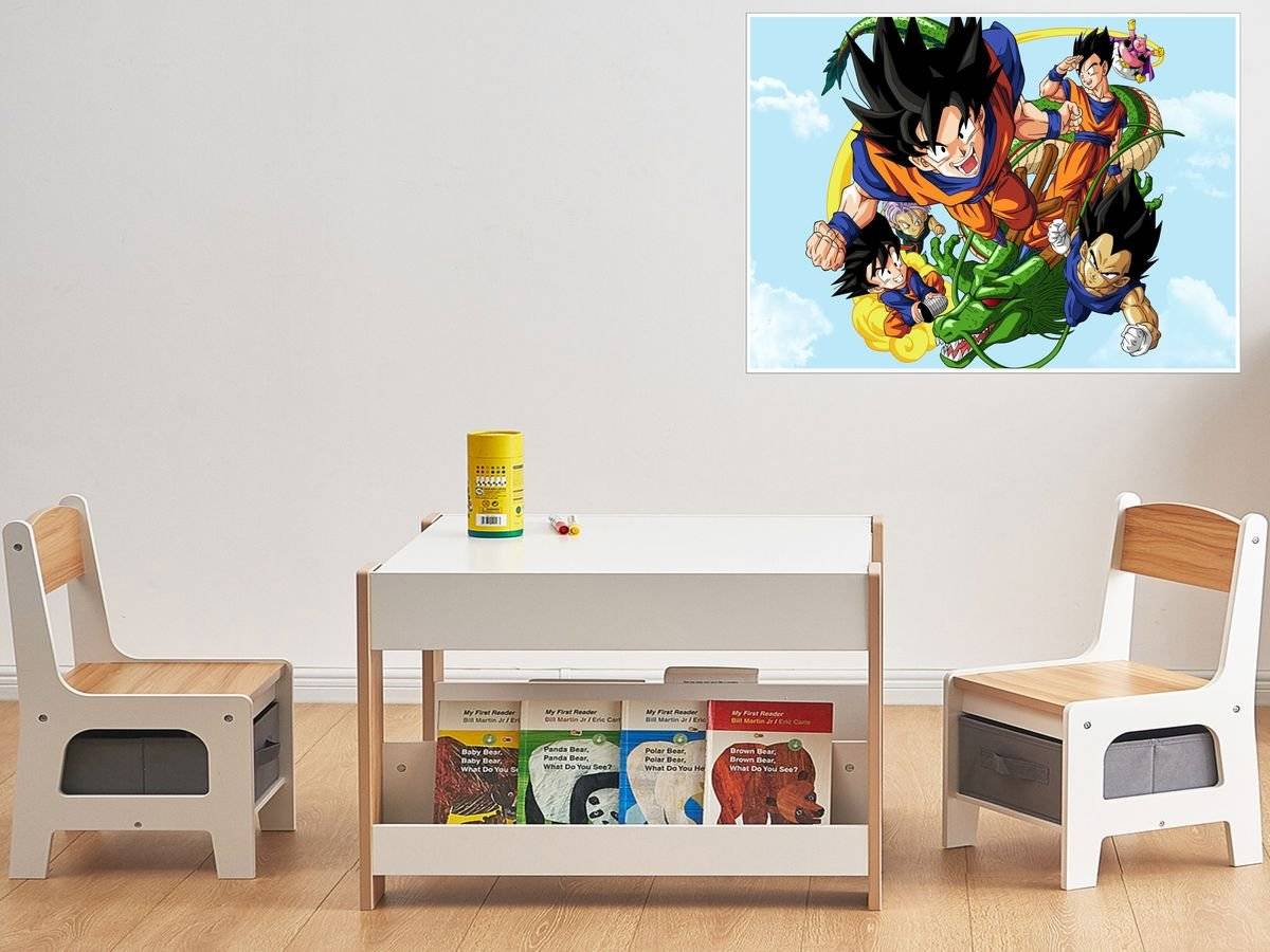 Poster copii-Eroi Dragon Ball-foto poster decorativ
