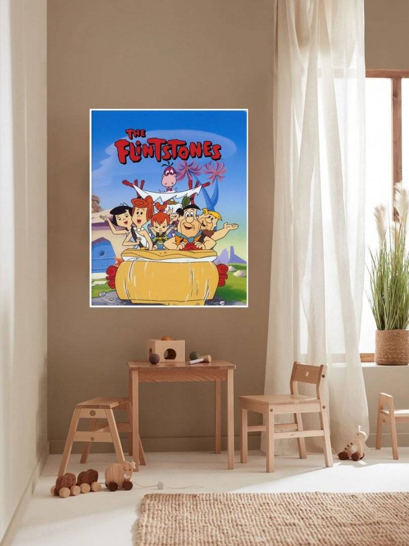 Poster copii-Fred si Barney-foto poster decorativ 