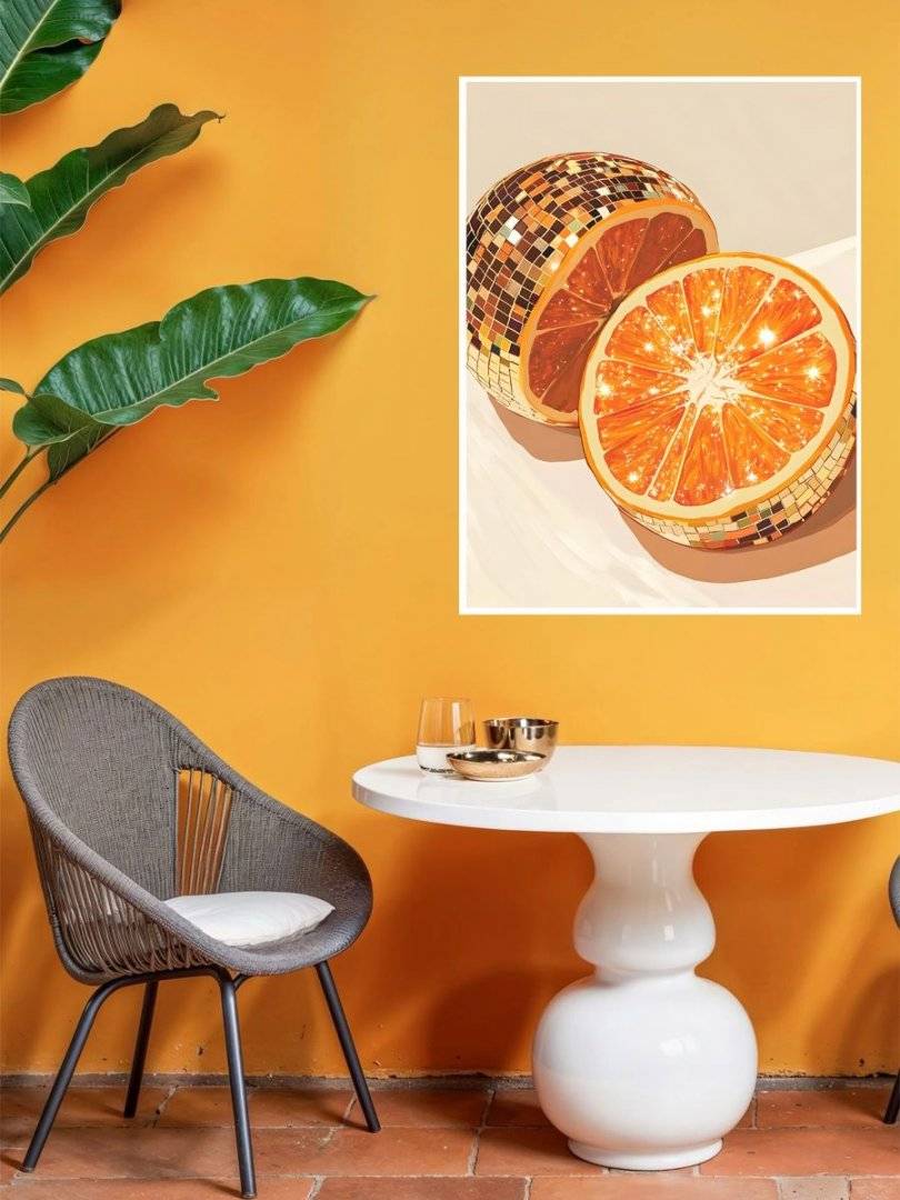 Poster abstract - Portocala mozaic