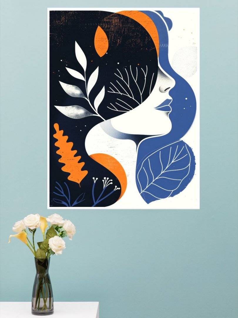 Poster boho art - Profil boho