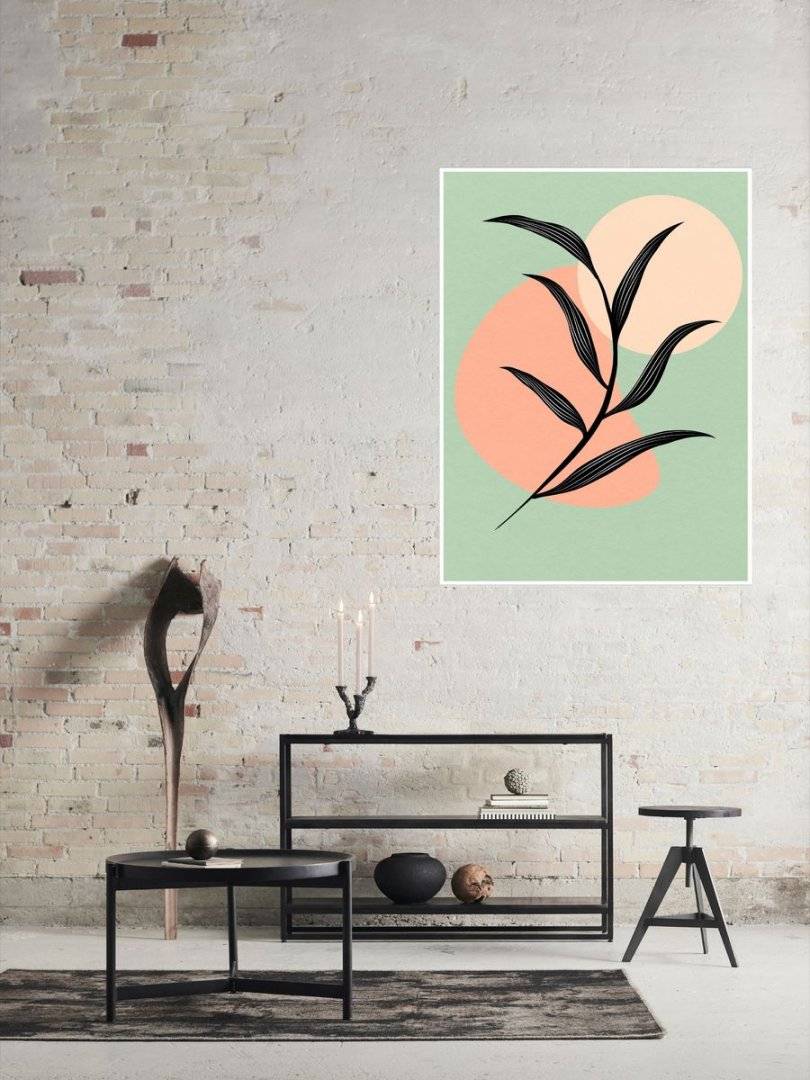 Poster boho art - Ramura si sfera