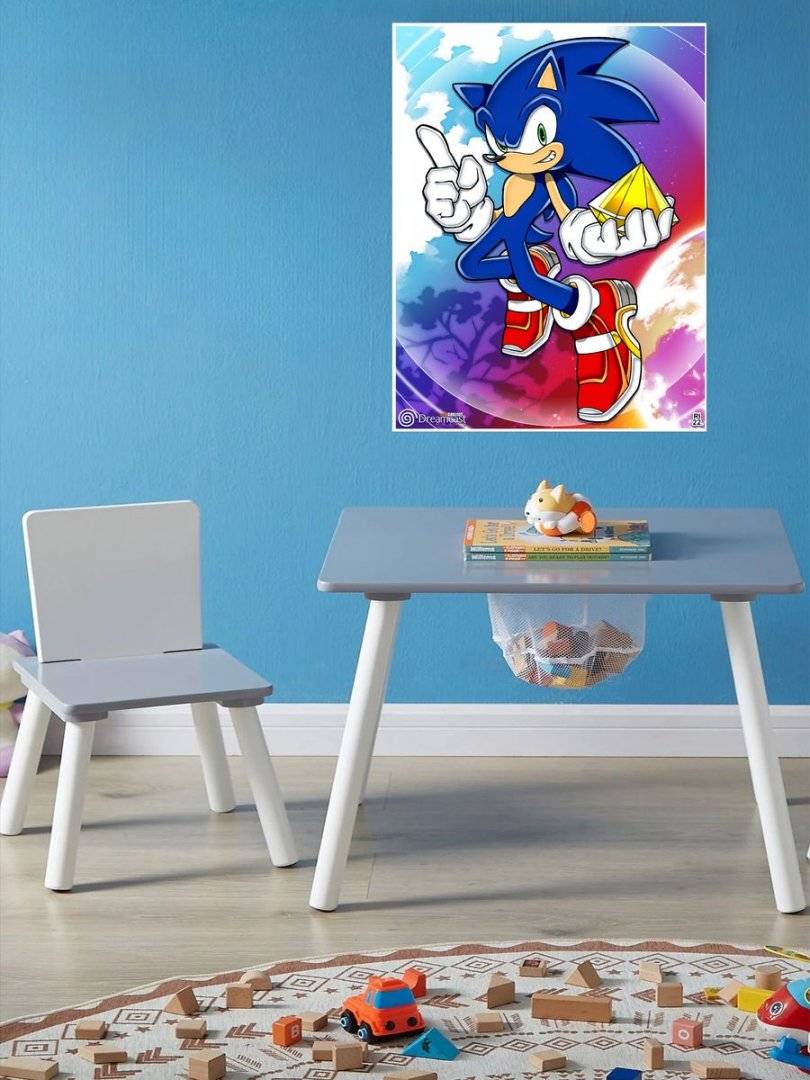 Poster copii-Sonic-foto poster decorativ 