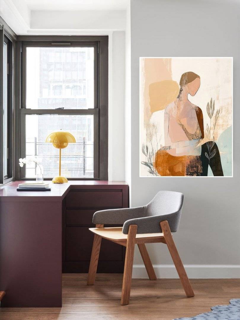 Poster boho art - Portret de fata