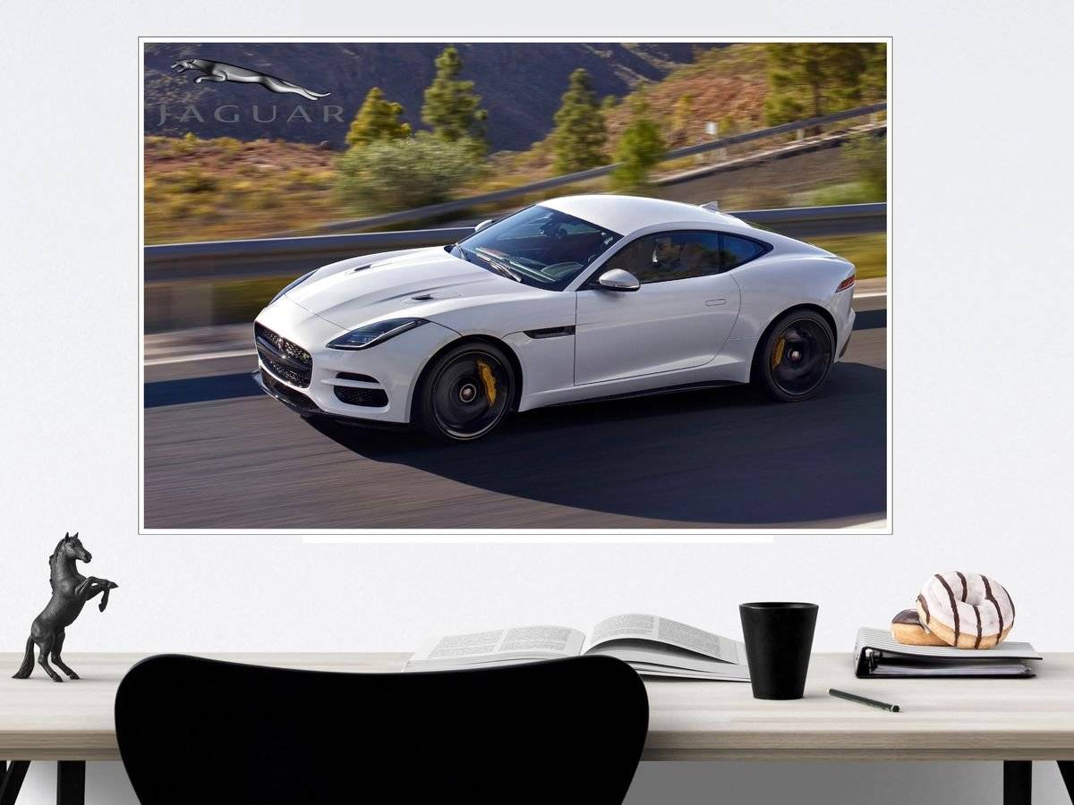 Poster auto - Jaguar F