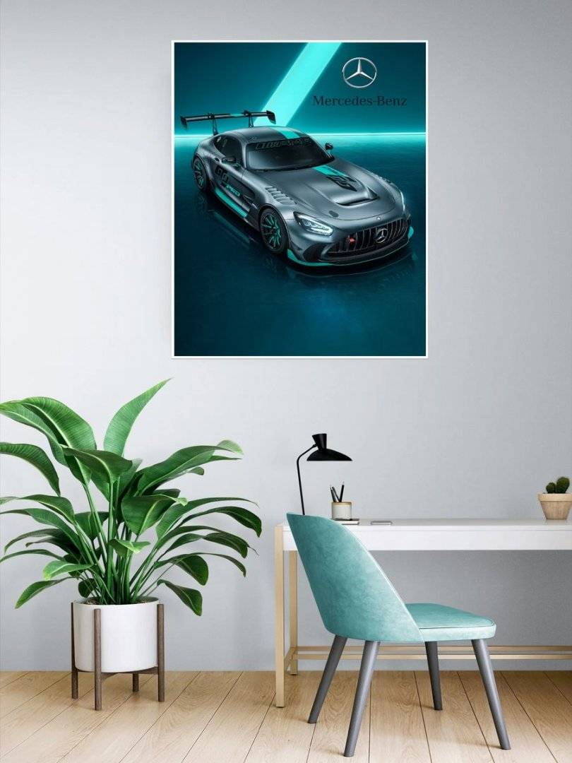 Poster auto - Mercedes AMG 