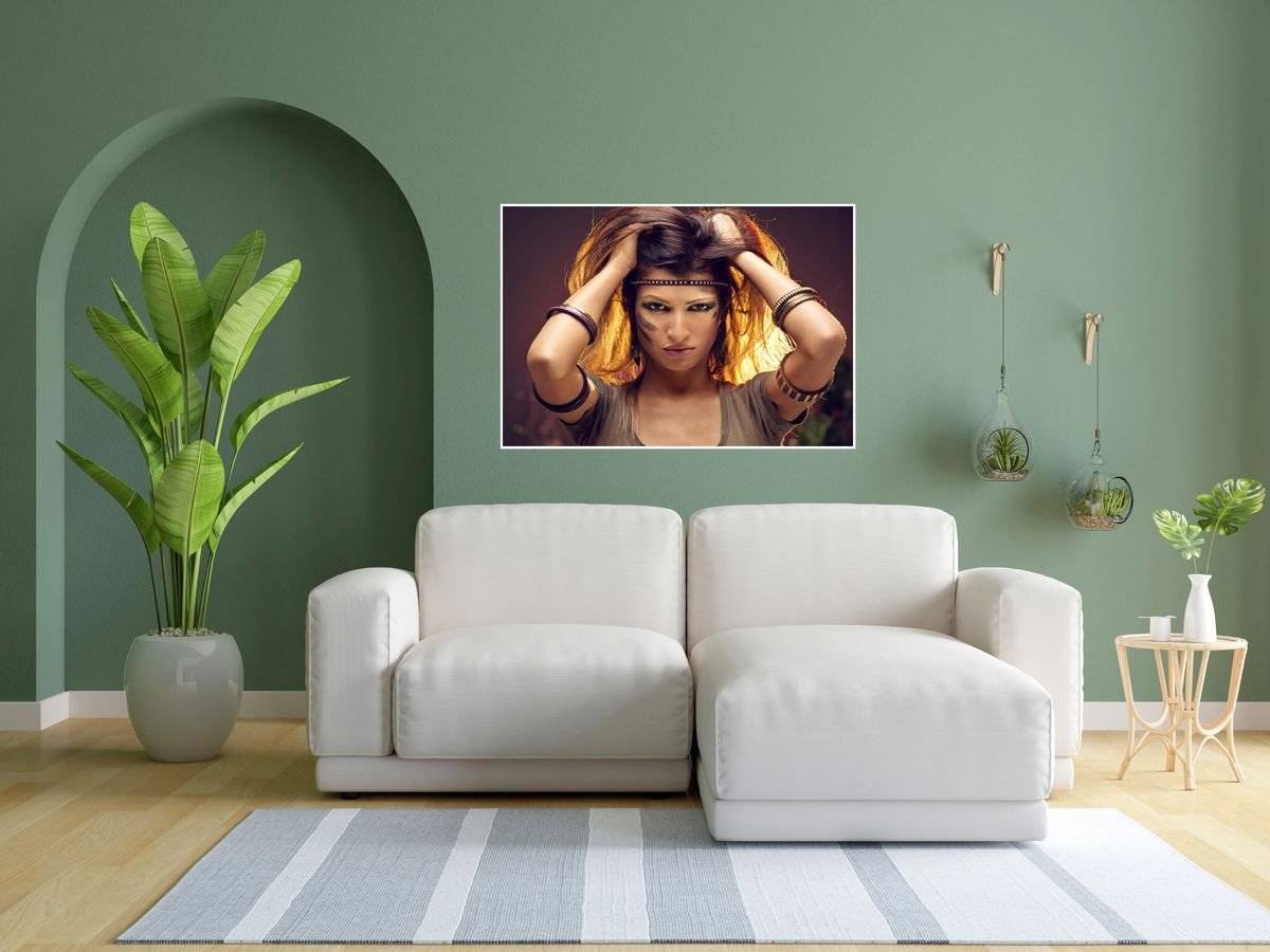 Poster beauty - Moda indiana