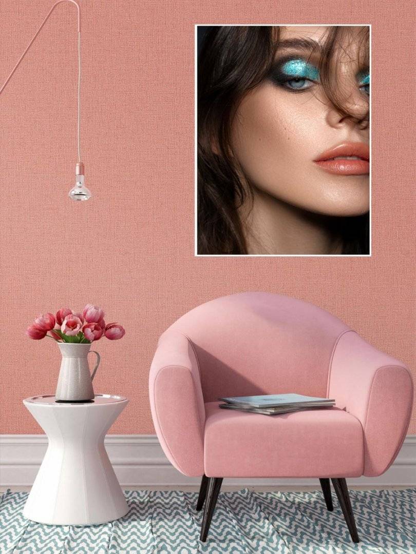 Poster beauty - Model machiaj