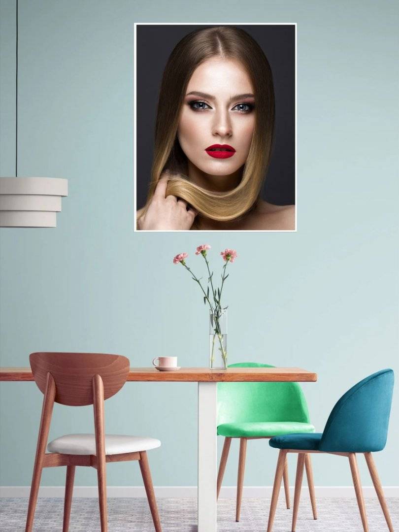 Poster beauty - Model par lung