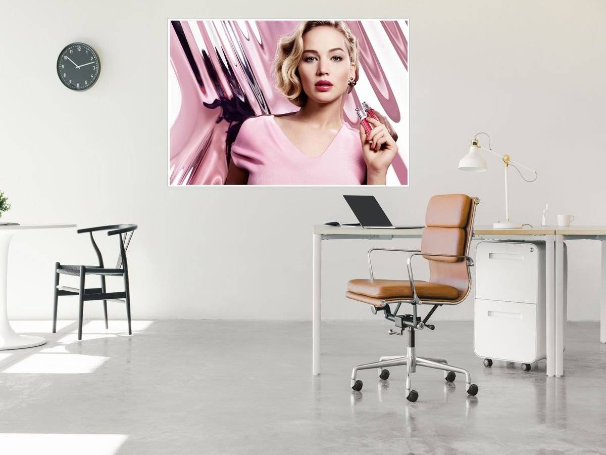 Poster beauty-Glossy lipstick 