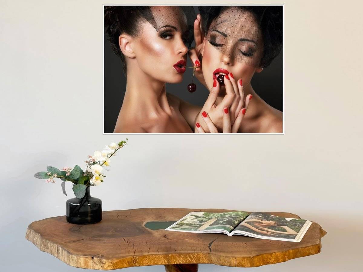 Poster beauty-Makeup si fructe 