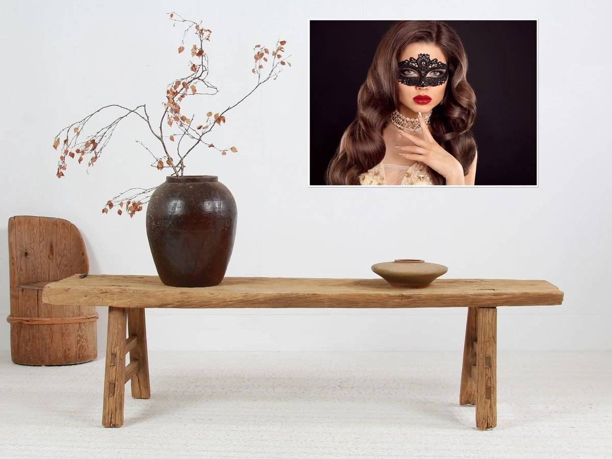 Poster beauty-Makeup si masca