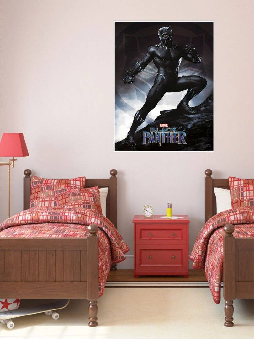 Poster copii-Black Panther-foto poster decorativ 