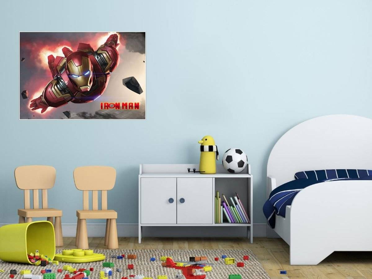  Poster copii-Ironman-foto poster decorativ 