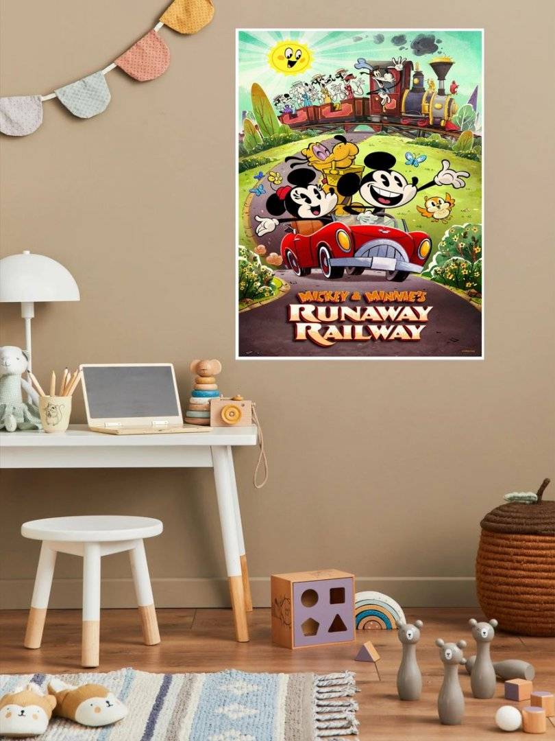Poster copii-Mickey si Minnie-foto poster decorativ 