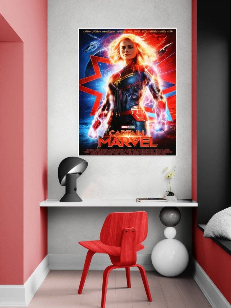Poster film-Captain Marvel-foto poster decorativ 