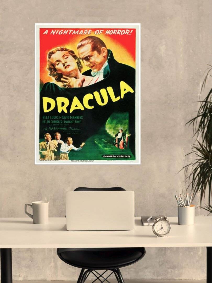 Poster film-Dracula-Vintage-foto poster decorativ 