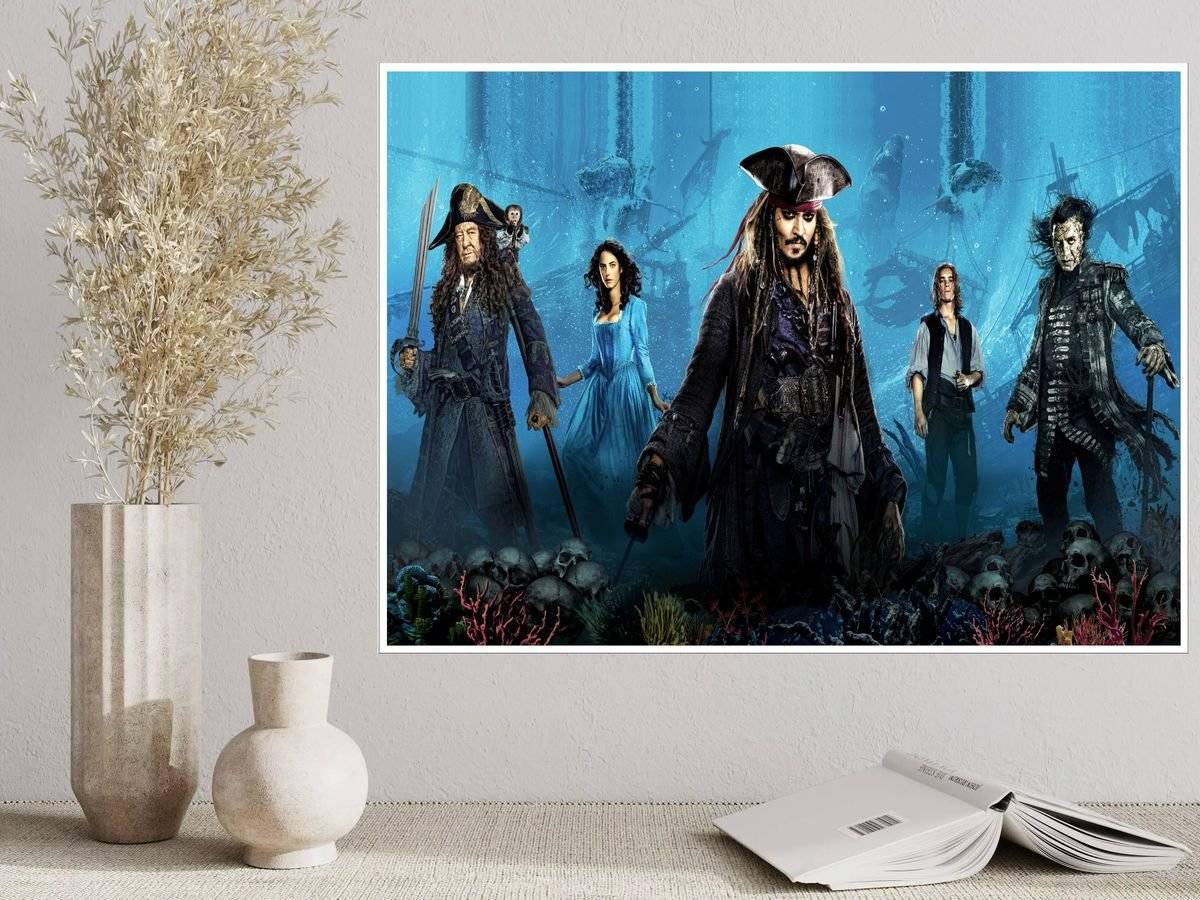  Poster film - Piratii din Caraibe -  foto poster decorativ pentru perete