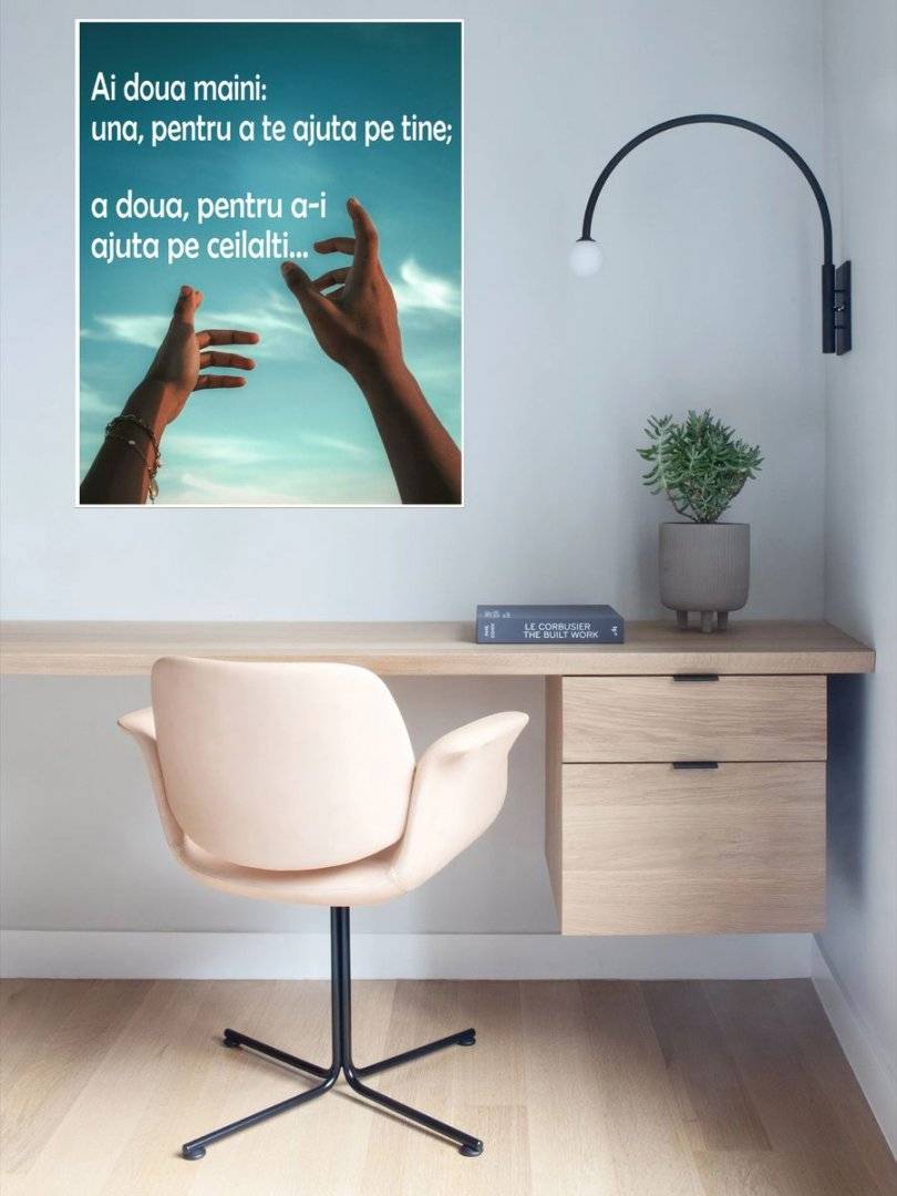 Poster motivational - Despre altruism