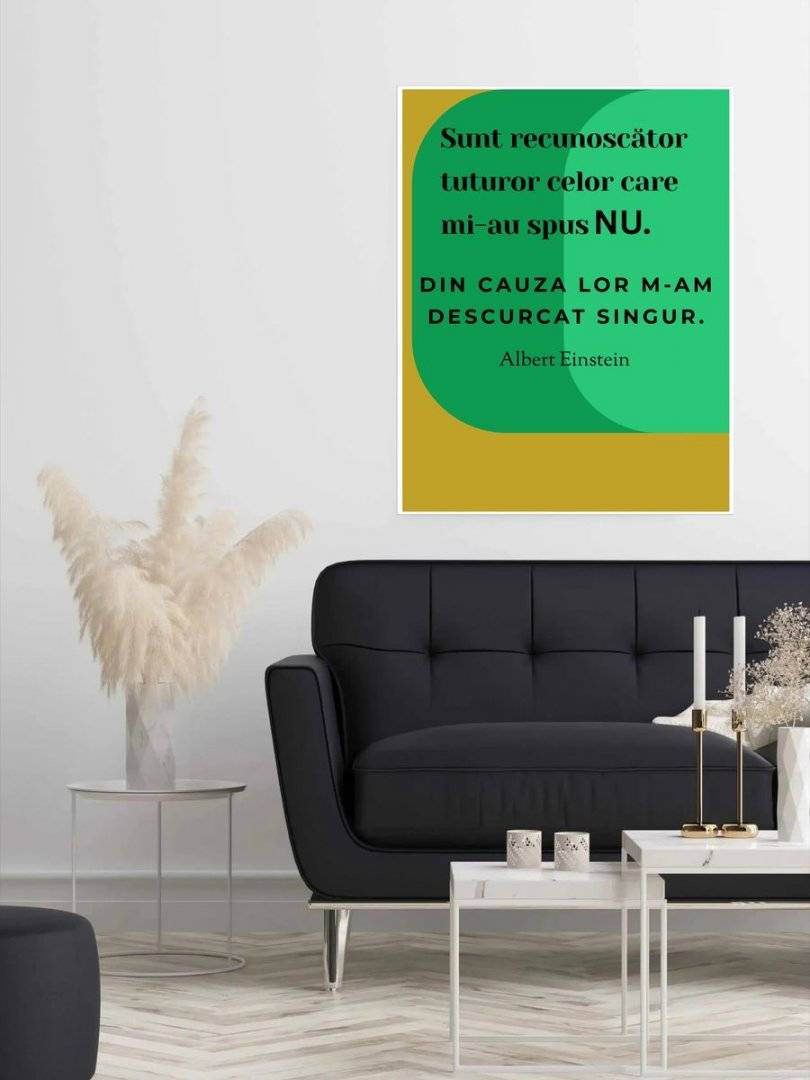 Poster motivational - Despre determinare