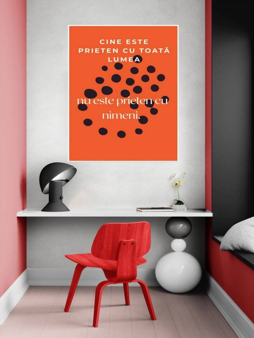 Poster motivational - Despre prietenie