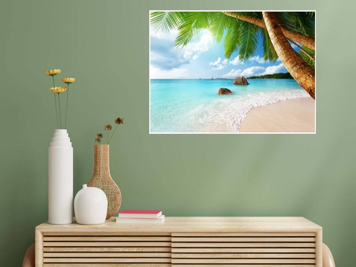 Poster natura - Ape de turcoaz