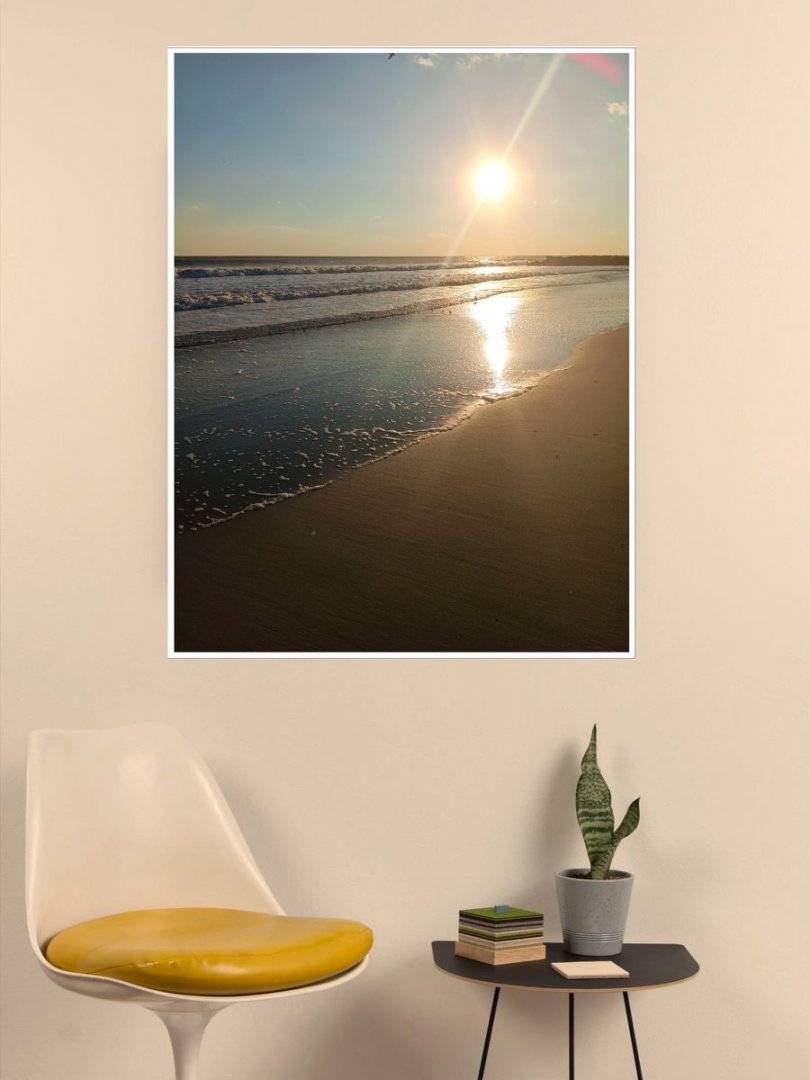 Poster natura - Apus la tarm 