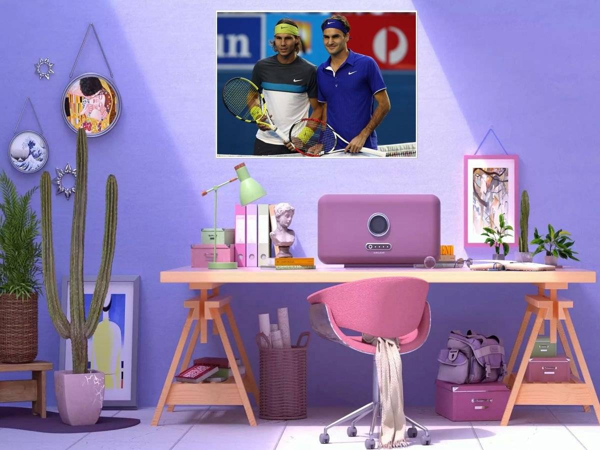 Poster sport - Nadal-Federer - foto poster decorativ pentru perete