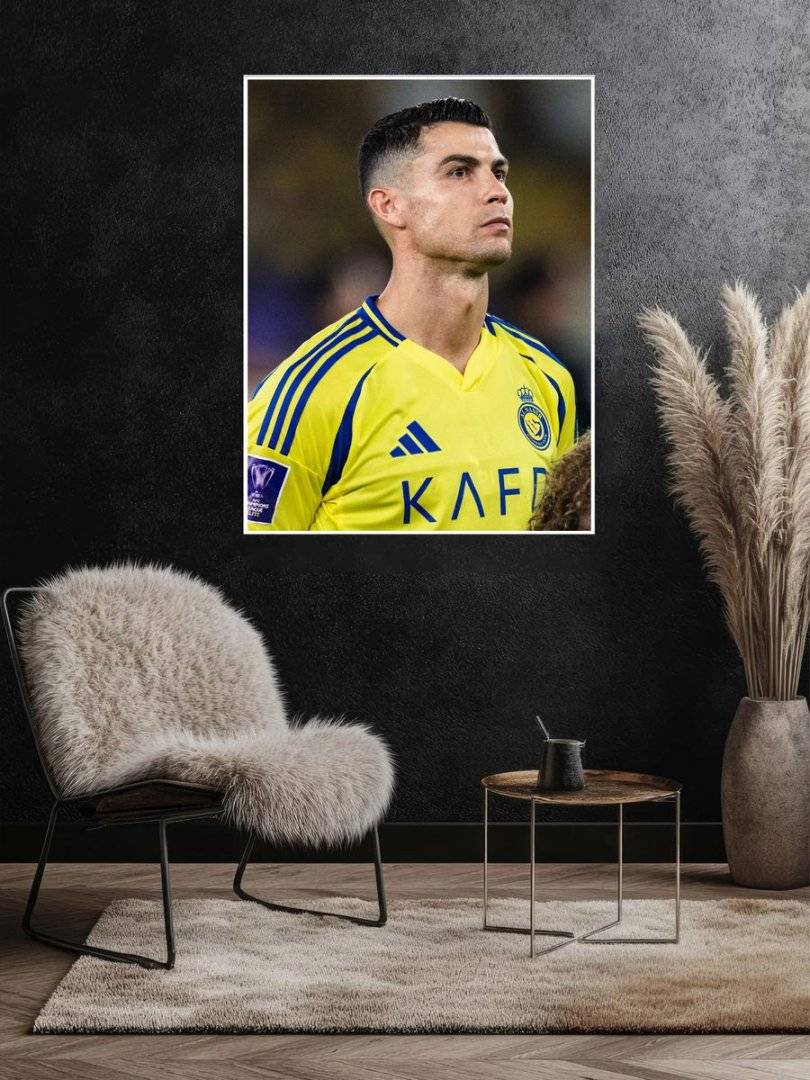 Poster sportiv - Cristiano Ronaldo - foto poster decorativ pentru perete
