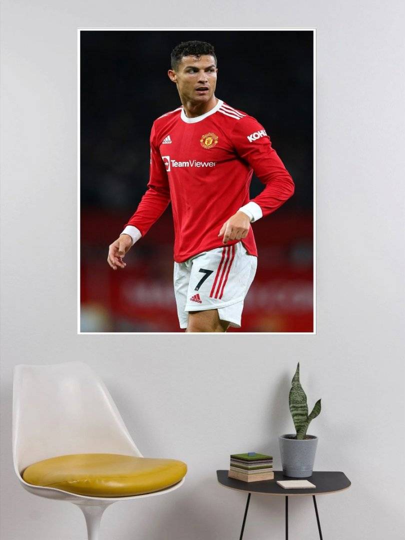 Poster sportiv - Cristiano Ronaldo - foto poster decorativ pentru perete