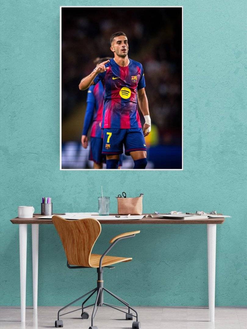 Poster sportiv - Ferran Torres - foto poster decorativ pentru perete