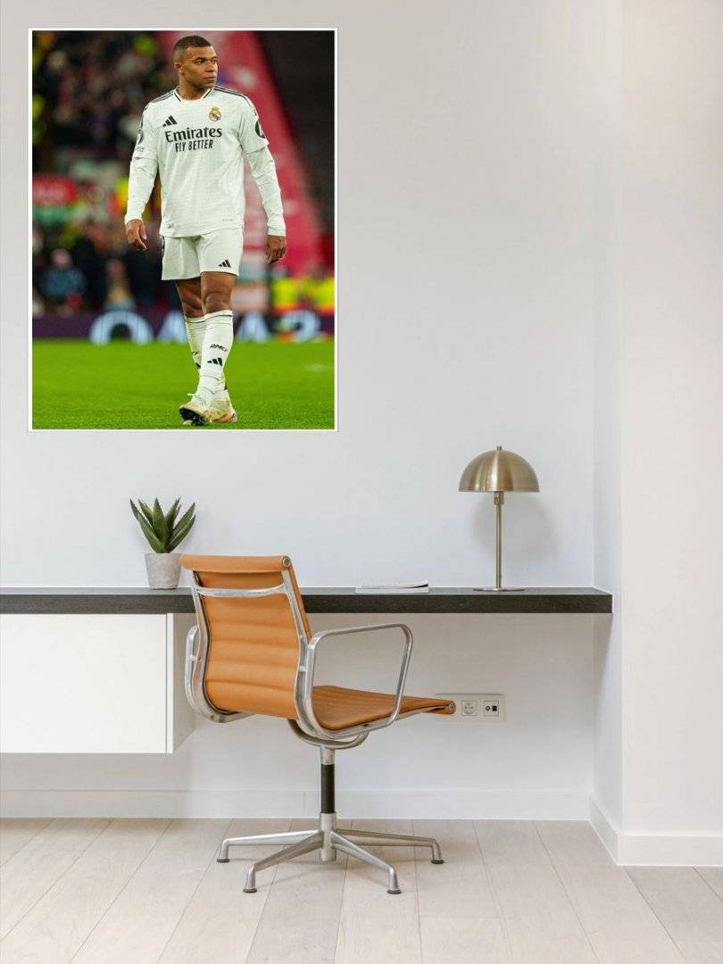 Poster sportiv - Kylian Mbappe - foto poster decorativ pentru perete